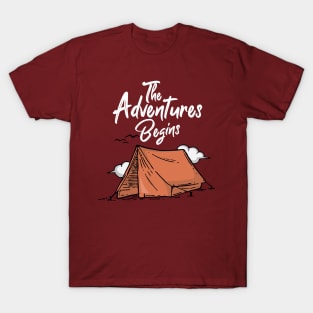 The adventures begins T-Shirt